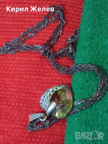 ИЗУМИТЕЛНО КРАСИВ СКЪПОЦЕНЕН СРЕБЪРЕН АРТ МЕДАЛЬОН с ВЕРИЖКА СРЕБРО 925 ДИЗАЙНЕРСКО ФЕШЪН БИЖУ 40121, снимка 4 - Колиета, медальони, синджири - 43226872