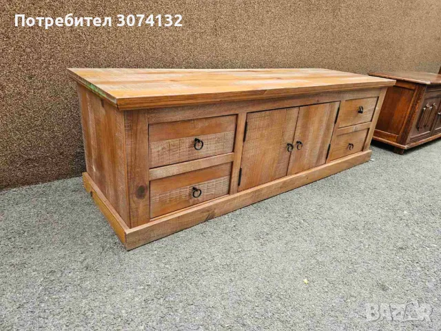 Шкаф изработен изцяло от дърво, снимка 2 - Шкафове - 49029361