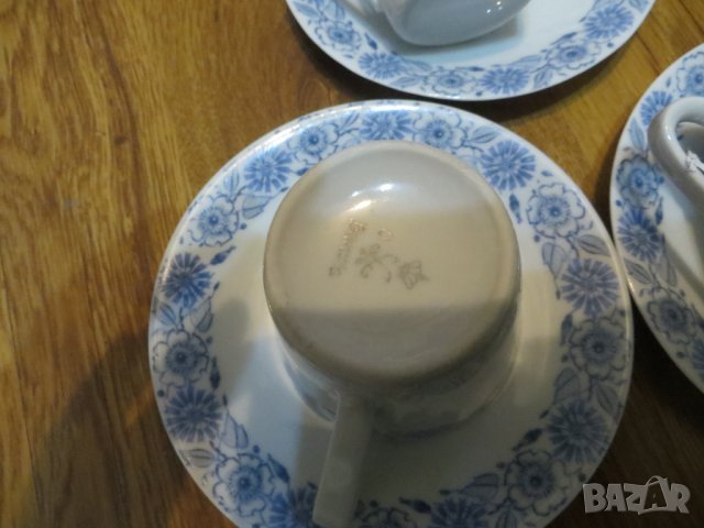 Порцеланов баварски сет за кафе, снимка 4 - Сервизи - 39492278