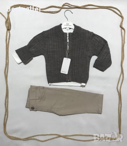 РАЗПРОДАЖБА-Бебешки Комплект от 3 Части(НОВО)-12мес., снимка 2 - Комплекти за бебе - 39105921