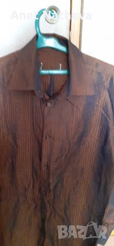 Мъжка риза хамелеон, релефни фигури , снимка 1