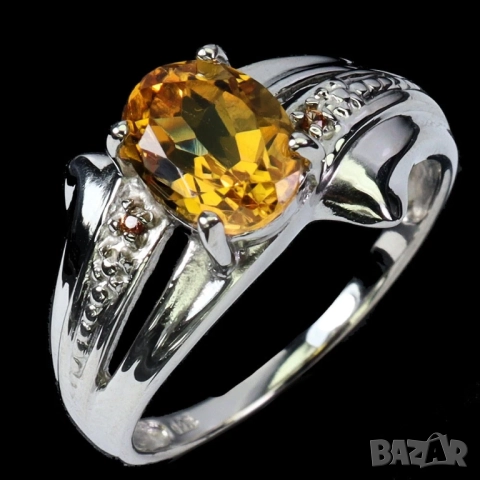 Сребърни пръстени с различни камъни, разгледайте ги всичките, снимка 4 - Пръстени - 52919950