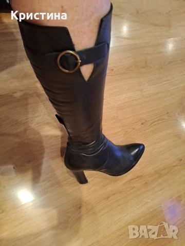 Ботуши  елегантни , снимка 2 - Дамски ботуши - 53133532