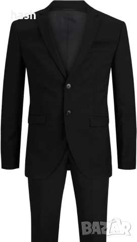 Мъжки костюм Jprfranco Noo, Jack & Jones,размер 54 слим фит, снимка 3 - Костюми - 52415083