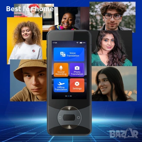 Septpenta Интелигентен двупосочен преводач,137 онлайн и 11 офлайн езика, снимка 6 - Друга електроника - 53246881