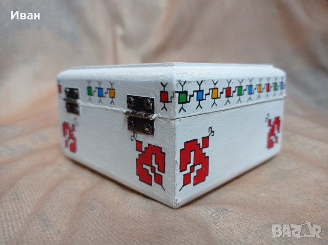 Кутийка с народна шевица, снимка 4 - Подаръци за жени - 43255640