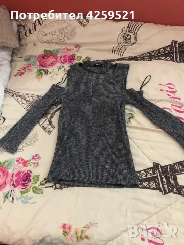 Дамска блуза с падащи ръкави