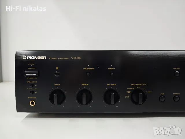 стерео усилвател PIONEER A-503r, снимка 2 - Ресийвъри, усилватели, смесителни пултове - 49633062
