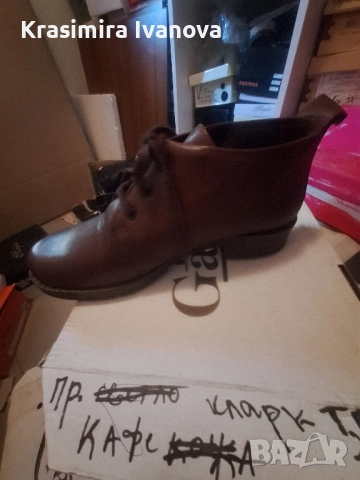 кларк Габина , снимка 2 - Дамски боти - 52506895