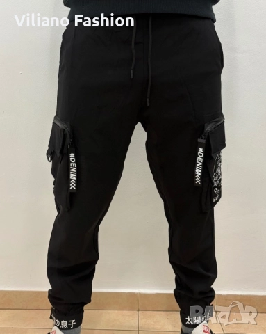 Мъжко шушлеково карго долнище, снимка 2 - Спортни дрехи, екипи - 52305428