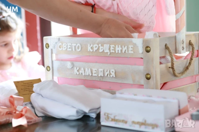 Щайга за кръщене на бебе, снимка 2 - Други - 51136131