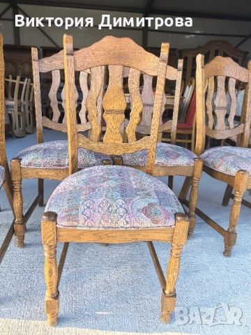 Комплект от 6 трапезни стола , снимка 2 - Столове - 52841722