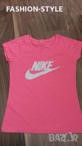 Nike реплика дамска неонова тениска