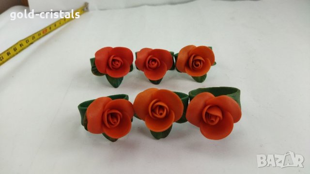  пръстени халки за салфетки, снимка 2 - Антикварни и старинни предмети - 33041960