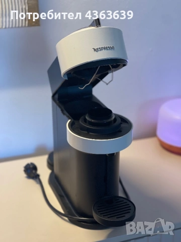 Кафе машина Nespresso Vertuo Next White, снимка 3 - Кафемашини - 53429317