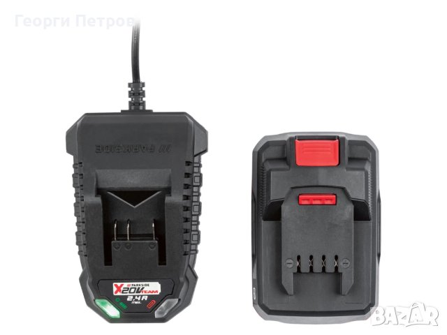 ПРОМО Немски Безчетков винтоверт Parkside Performance Комлект, снимка 6 - Бормашини - 44080423