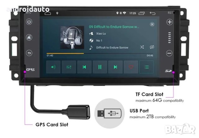 Dodge Caliber,RAM, Journey,Durango,Challanger Android Mултимедия, снимка 5 - Аксесоари и консумативи - 40635372