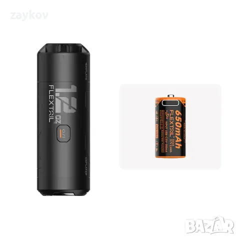 Преносима въздушна помпа Flextail Zero Pump, 650 mAh, снимка 3 - Друга електроника - 47866644