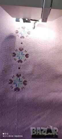 Кашмирен шал с бродерия , снимка 2 - Шалове - 53063898