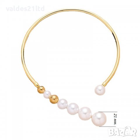 Колие  с искуствена перли., снимка 5 - Колиета, медальони, синджири - 39348058