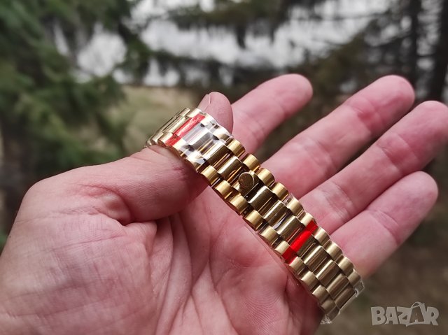 Seiko 5 mod "The Tony Soprano" President bracelet, снимка 15 - Мъжки - 43242645