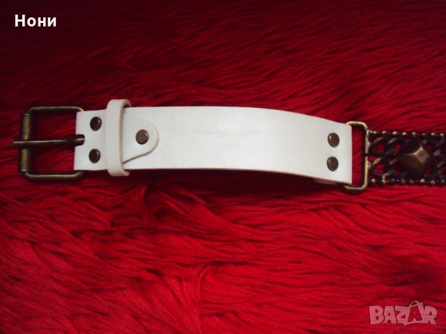 Кожен колан Roberto Cavalli 100% оригинален, снимка 2 - Колани - 32262012