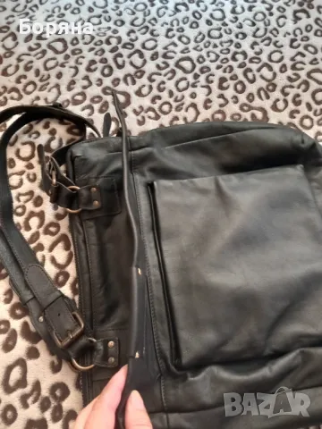 Чанта от естествена кожа., снимка 4 - Чанти - 49869196