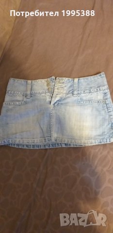 Дънкова пола , снимка 1