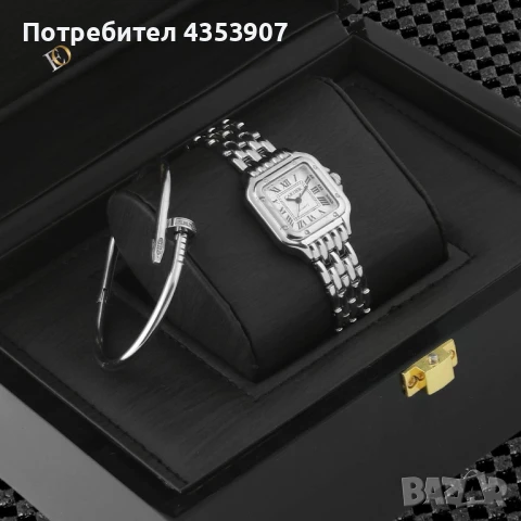 Cartier часовник+гривна, снимка 3 - Гривни - 51025541