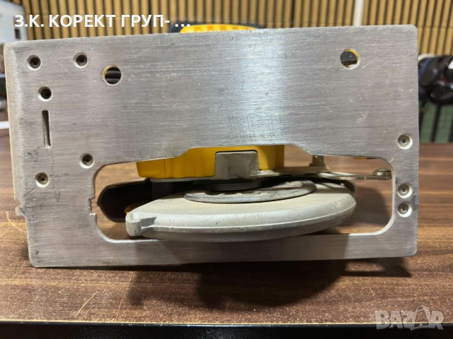 Акумулаторен ръчен циркуляр DeWALT DCS570 с Гаранция, снимка 6 - Други инструменти - 53434751