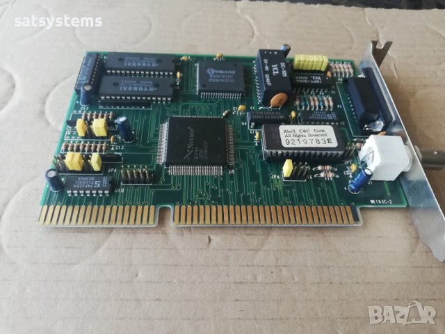 Winbond W89C901P Network Ethernet Controller Card 16-Bit ISA, снимка 5 - Мрежови адаптери - 43593396