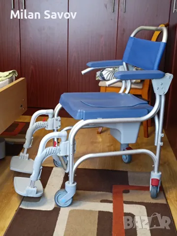 Тоалетен стол ORTHOS Atlantic-Portugal отлично състояние в гаранция, снимка 1