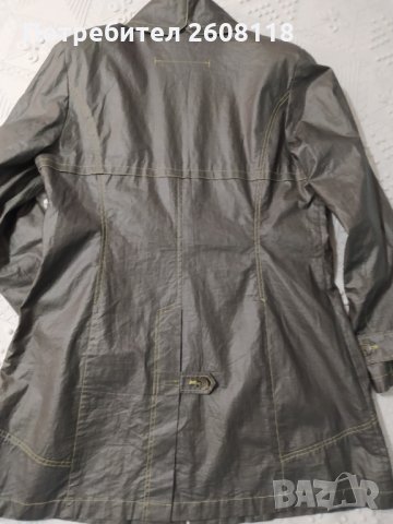 Оригинално манто Easy Comfort - №46 (XL). Промазана шлиферна материя, снимка 3 - Палта, манта - 32274147