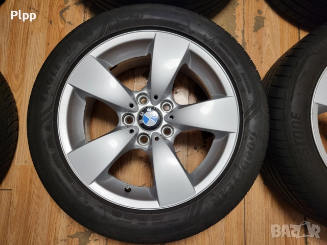 Bmw 17" 5x120 с гуми 225/50/17 оригинални джанти , снимка 3 - Гуми и джанти - 52638085