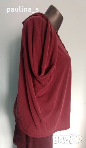 Маркова блуза тип туника "MONKL" / унисайз , снимка 5 - Блузи с дълъг ръкав и пуловери - 38971912