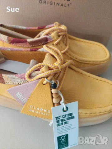 Нови Летни Дамски Обувки Мокасини Clarks Wallabees 36, снимка 5 - Дамски ежедневни обувки - 51178164