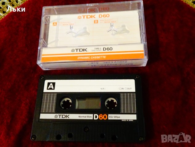 TDK D60 аудиокасета с Bad Company. 