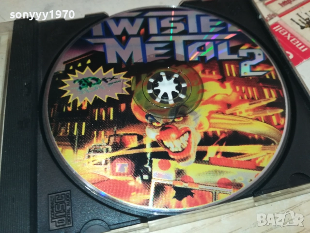 TWISTED METAL 2 CD 2511251500, снимка 2 - CD дискове - 52536774