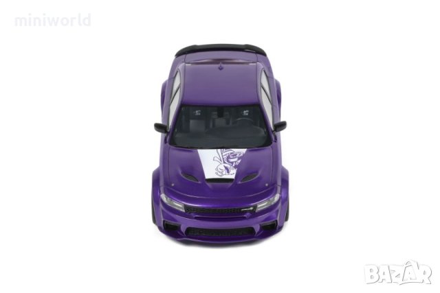 DODGE CHARGER SUPER BEE 2023 - мащаб 1:18 на GT SPIRIT смолен модел нов в кутия, снимка 6 - Колекции - 43757630