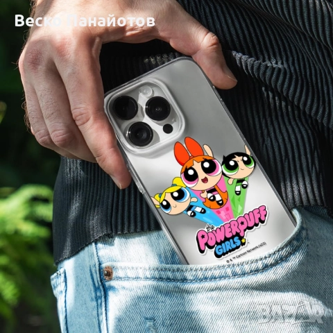 iPhone 14 PRO Оригинален и официално лицензиран модел Powerpuff Girls , снимка 4 - Калъфи, кейсове - 51911710