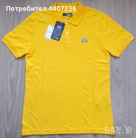 Мъжки тениски La Martina, снимка 2 - Тениски - 49387295