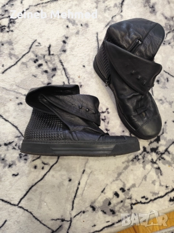 Боти естествена кожа , снимка 3 - Дамски боти - 52090098