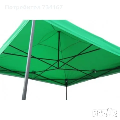Сгъваема квадратна градинска шатра тип хармоника, снимка 7 - Градински мебели, декорация  - 49666951