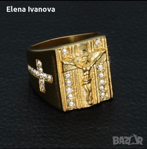 Уникален пръстен от висококачествена медицинска стомана