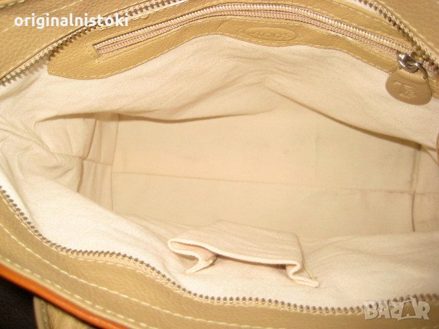 марка ТODS чанта Оригинална Естествена кожа марка ТODS чанта, снимка 6 - Чанти - 28036227