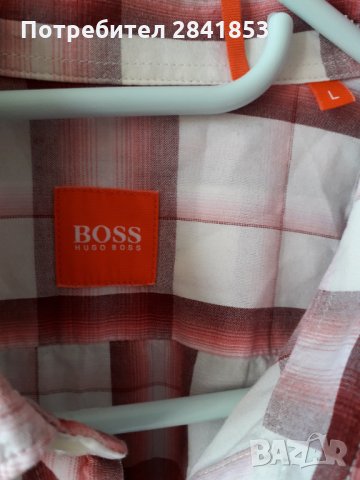 Мъжка ризa Hugo Boss,L, снимка 3 - Ризи - 33037811