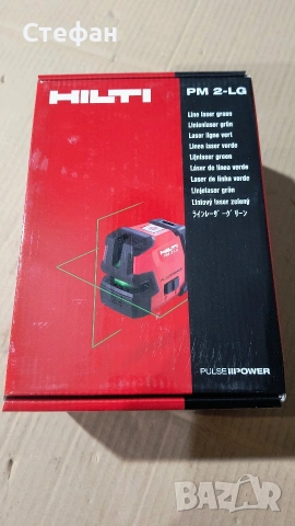 Hilti PM 2-LG лазерен нивелир