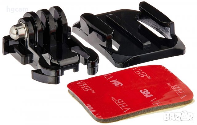 Стойка за каска за GoPro с двойнозалепваща лепенка, снимка 2 - Камери - 10523237