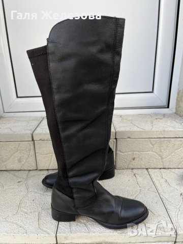 Чизми от естествена кожа, снимка 7 - Дамски ботуши - 42992276