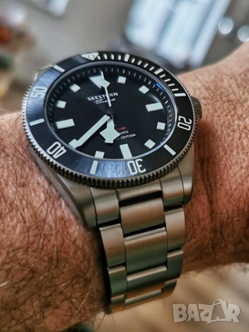 Seestern titanium automatic 39 mm Tudor Pelagos homage, бартер, снимка 7 - Мъжки - 53596710